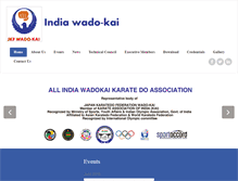 Tablet Screenshot of indiawadokai.com